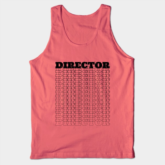 Director Tank Top by Stay Weird